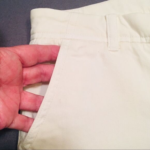 J. CREW   NWT  CREAM COLOR SUNWASHED SLIM CHINO - Picture 6 of 8